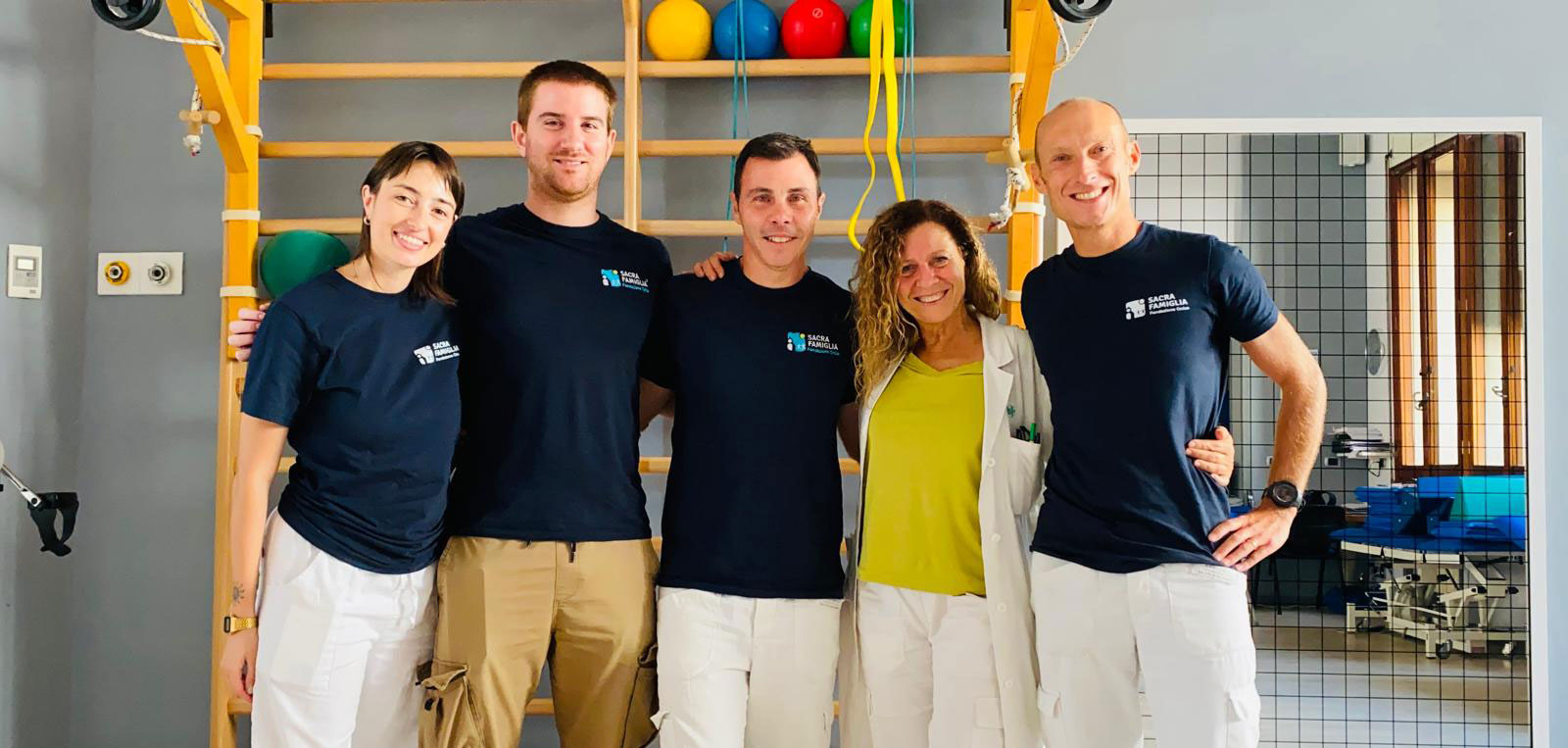 Il personale del servizio Salute in Movimento